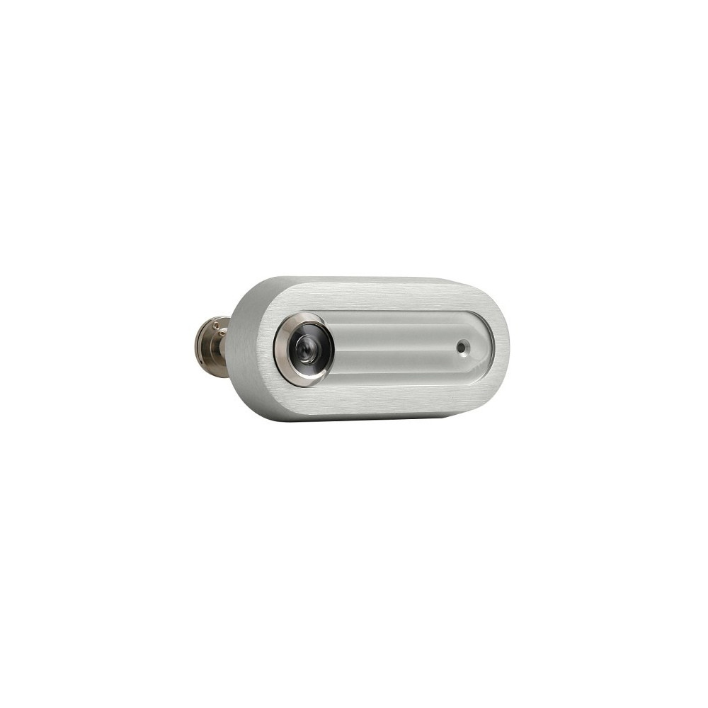 Türspion mit Etikett AXA LINIA BETA2 - Silber Matt