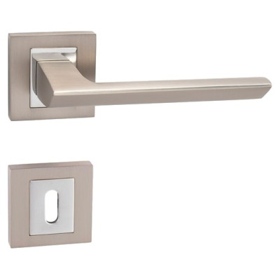 Türgriff JASPER - HR - Nickel perle / Chrom glänzend