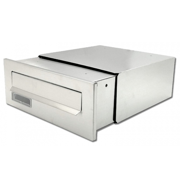 Mauerdurchwurf Briefkasten X-FEST JAKUB 2 inox Mauerdurchwurf Briefkasten X-FEST JAKUB 2 inox