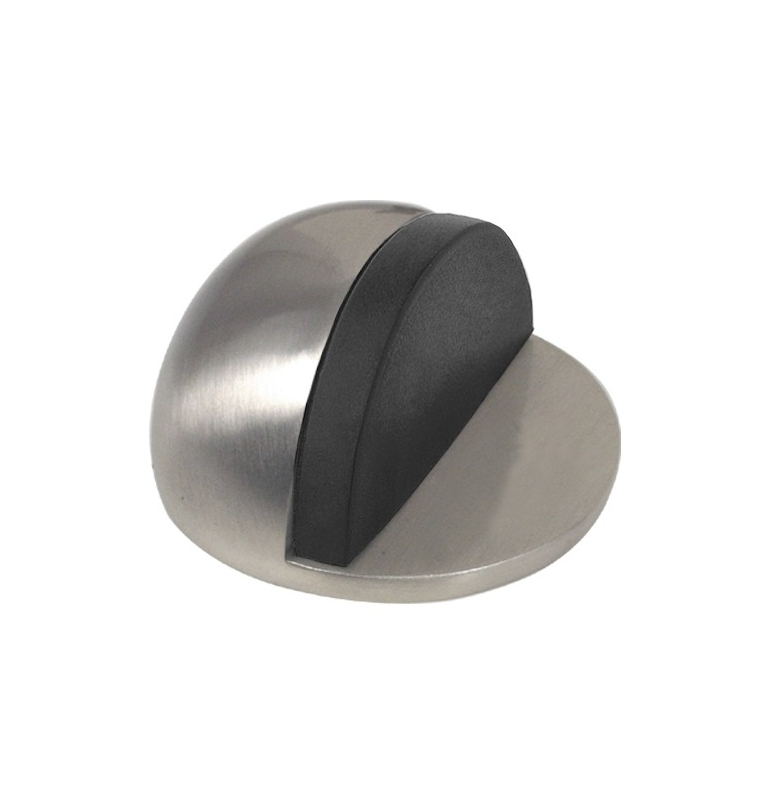 Kuppelgeklebter Türstopper - ONS - Nickel geschliffen Kuppelgeklebter Türstopper - ONS - Nickel geschliffen
