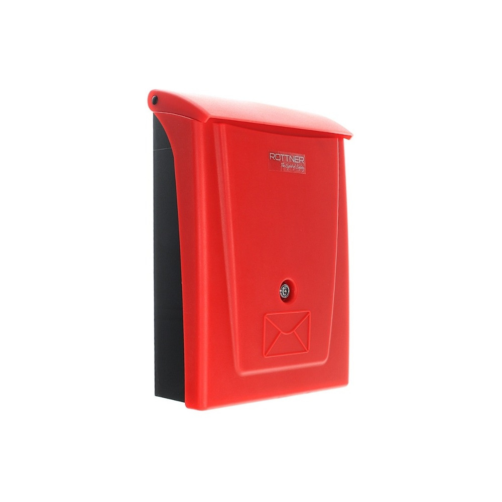 Briefkasten ROTTNER POSTA - Schwarz-Rot