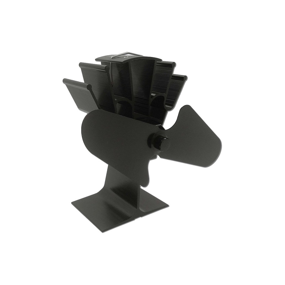 Termoelektrický ventilátor čierny