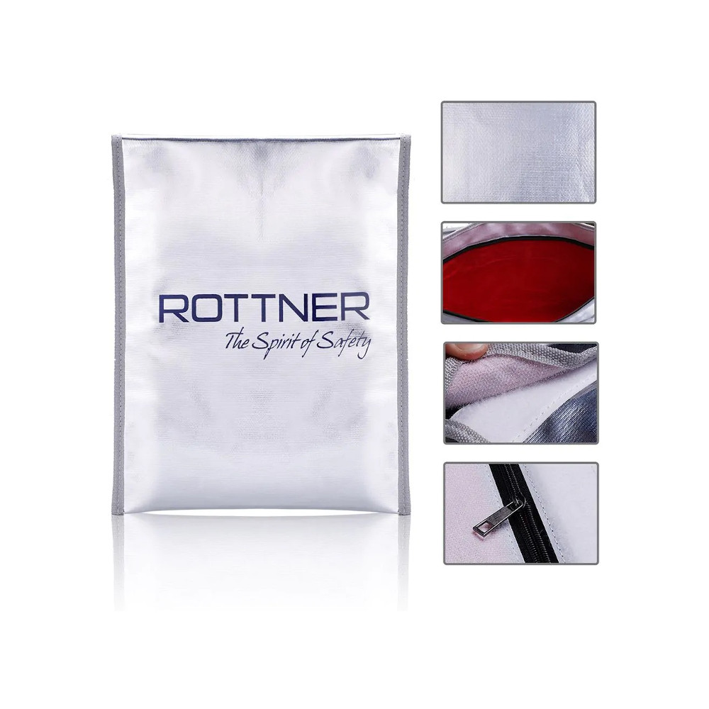 Feuerfeste Dokumententasche ROTTNER A4