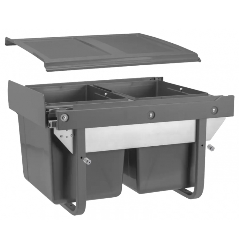 Ausziehbarer Mülleimer GTV PRACTI ECO 450 série basse Ausziehbarer Mülleimer GTV PRACTI ECO 450 série basse