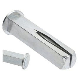 Türgriffspindel für einseitige Drückermontage 8 x 8 mm
