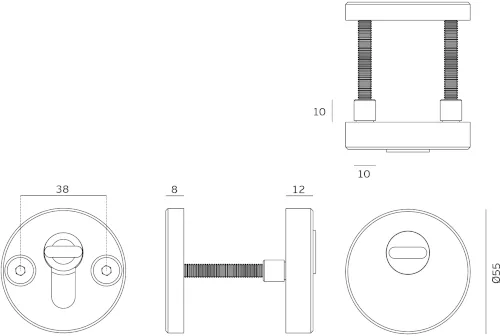 Sicherheitsrosette JNF - R PLUS IN.04.39.S